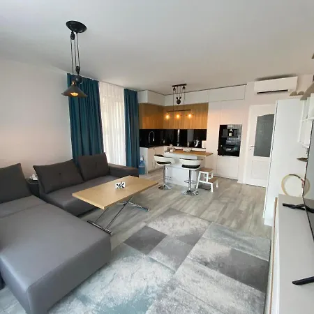 Luxurious And Panoramic At The In La Complex Apartment Golden Sands
